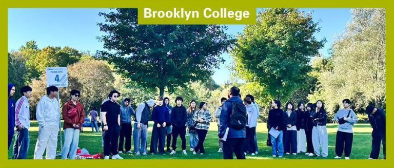 Morningside Park Field Trip Brooklyn College’s Fall Field Trip to Morningside Park Was a Success